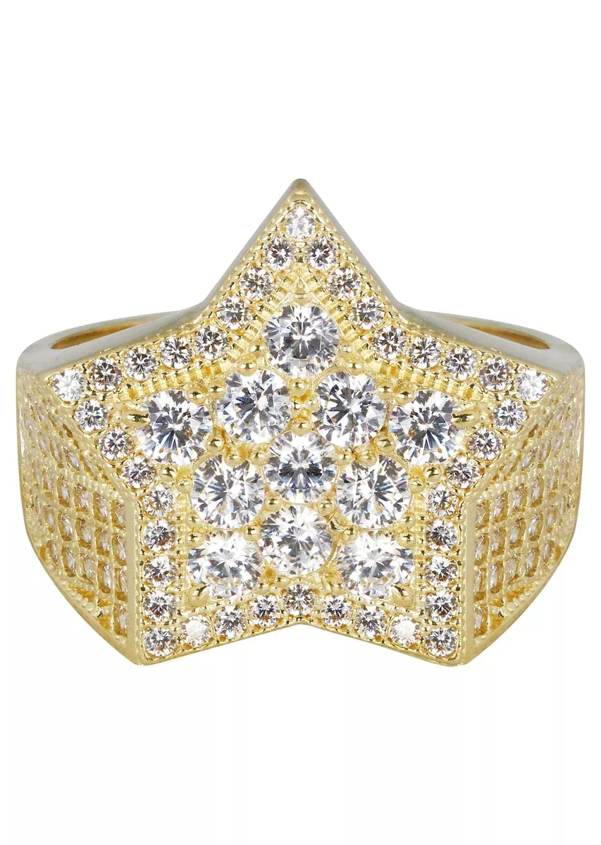 10K Gold Ring For Men - Mens Pinky Ring | 7.6 Grams