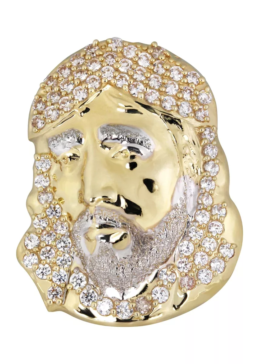 10K Jesus Gold Ring For Men| 8.6 Grams