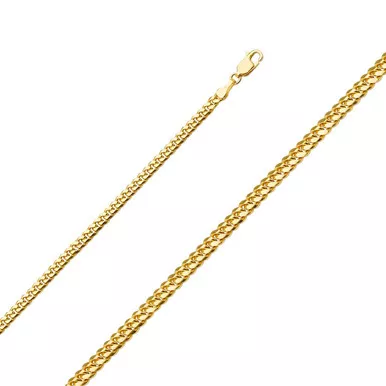 10K- Yellow Gold Miami Cuban Chain 2.5mm 30 Inches