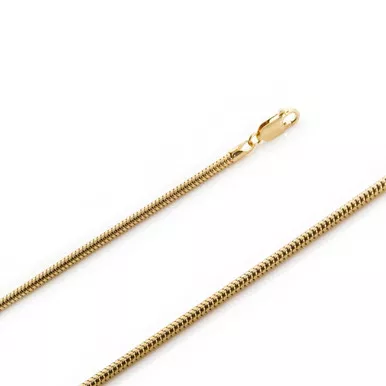 14K Yellow Gold 3.0m Round Snake Chain 32 Inches
