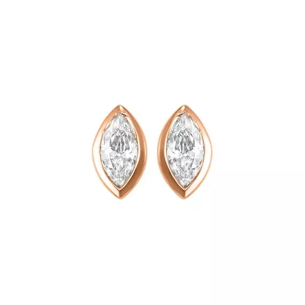 14Kt Rose Gold Earring