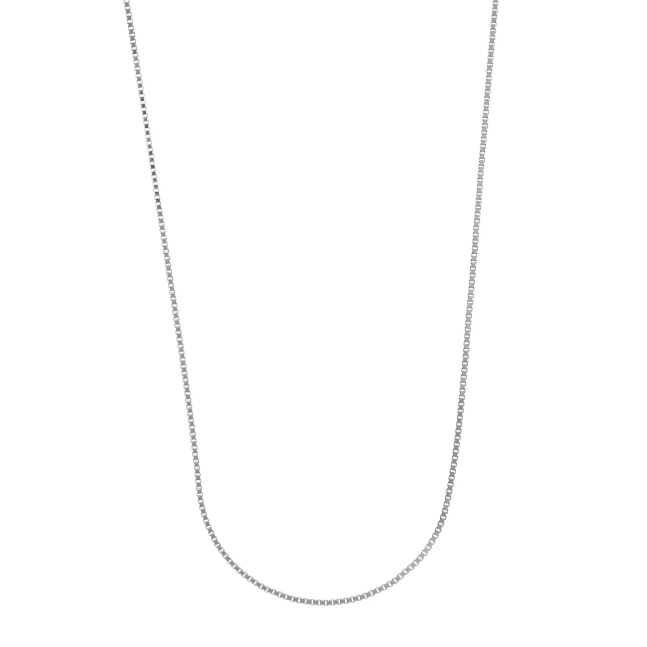 16-Inch Sterling Silver 1.2mm Box Chain with Lobster Lock