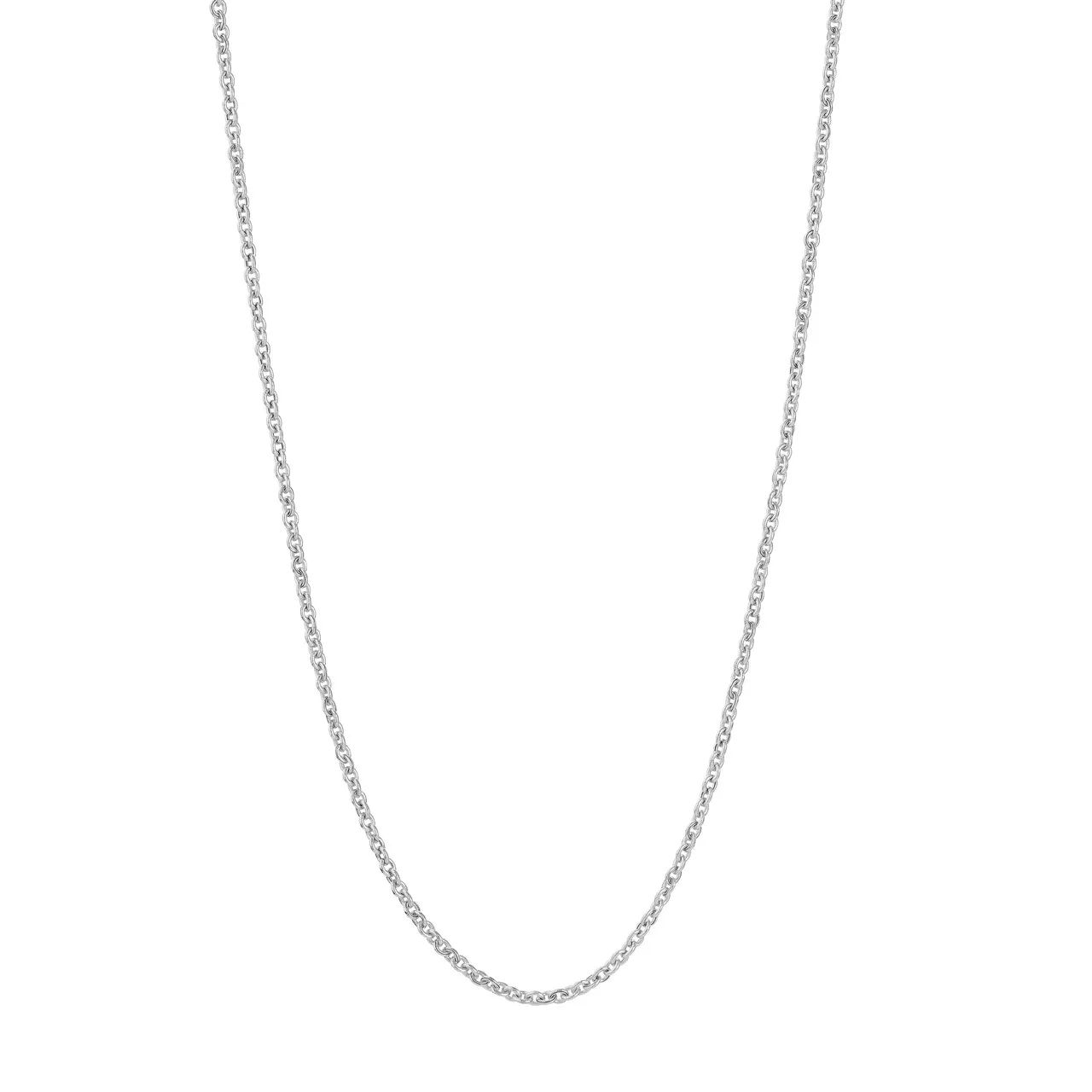 18-Inch 1.45mm Light Cable Chain with Lobster Lock