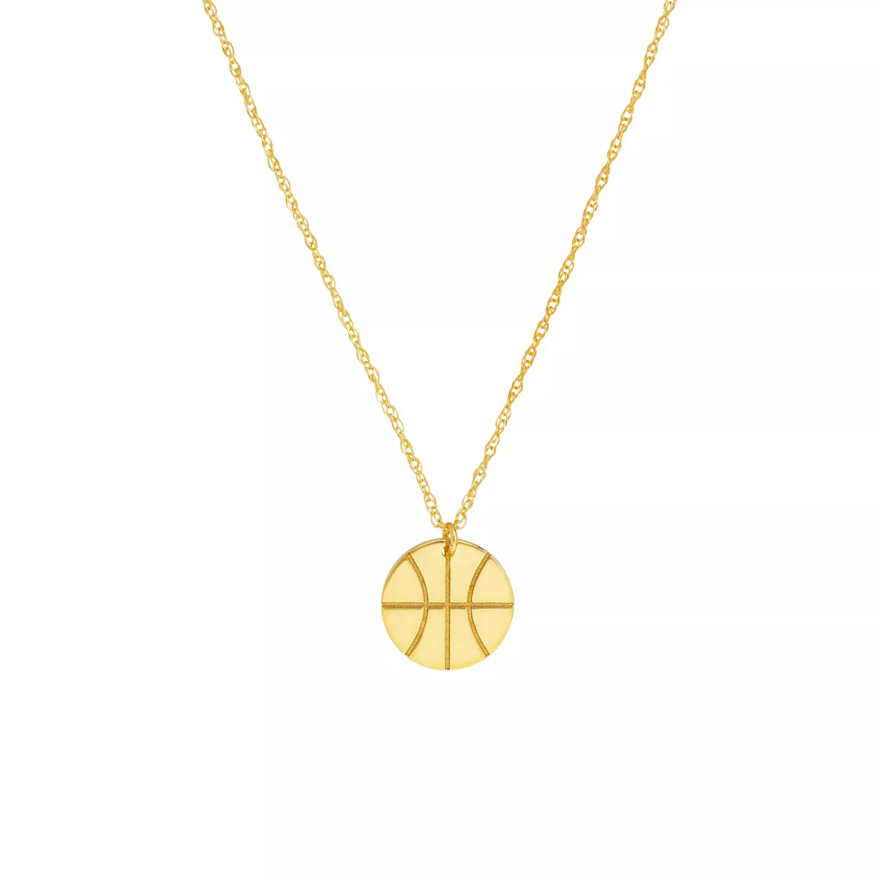18-Inch So You Mini Basketball Adjustable Necklace