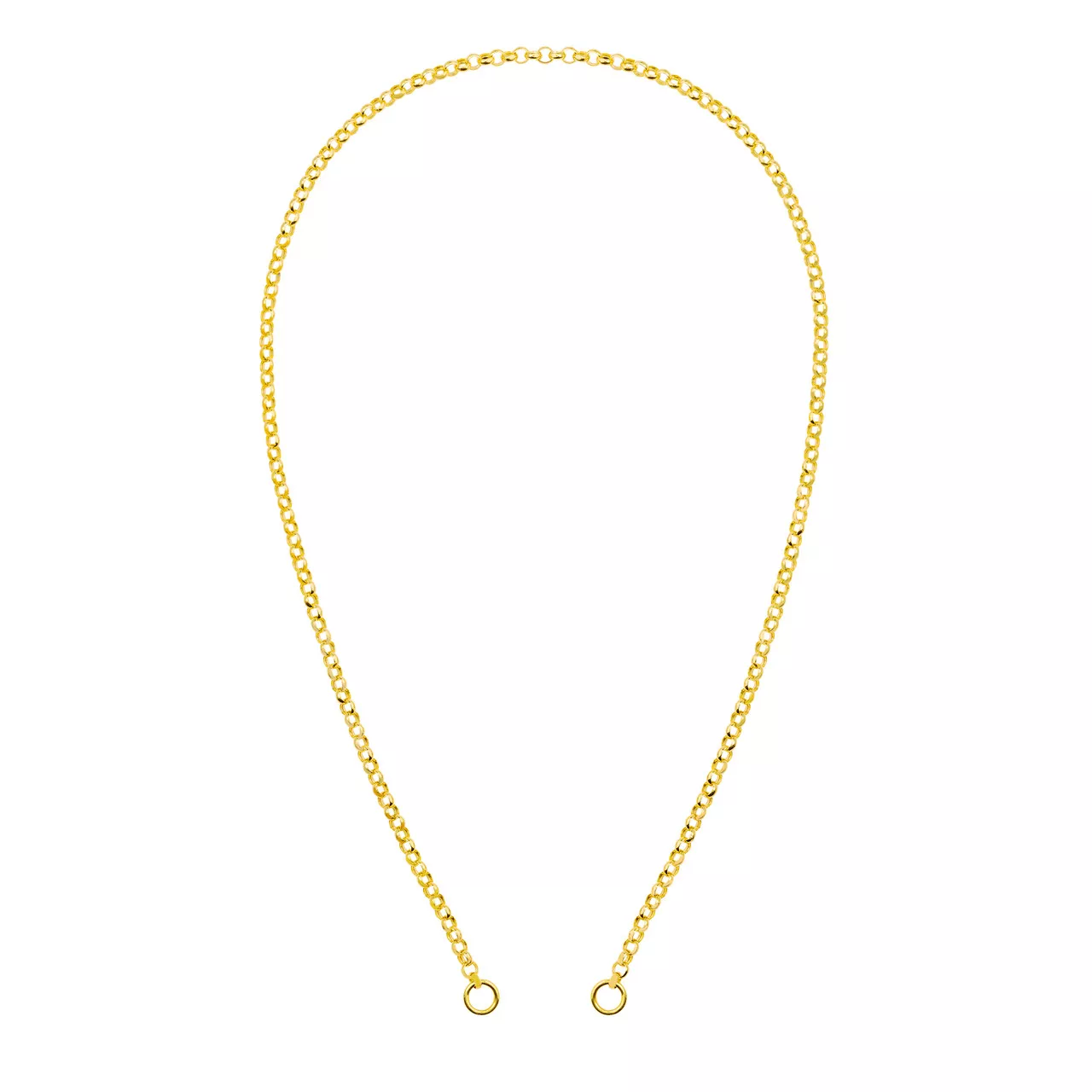 20-Inch 3.75mm Rolo Split Chain