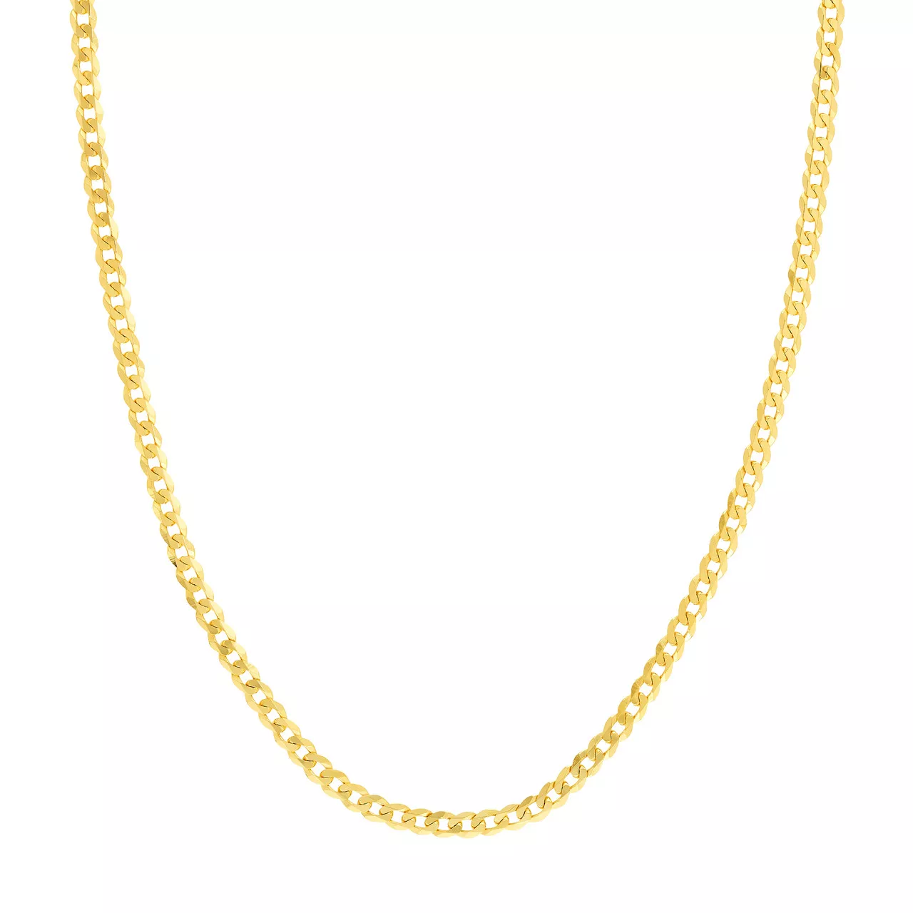 20-Inch 4.6mm Light Open Curb Chain with Lobster Lock