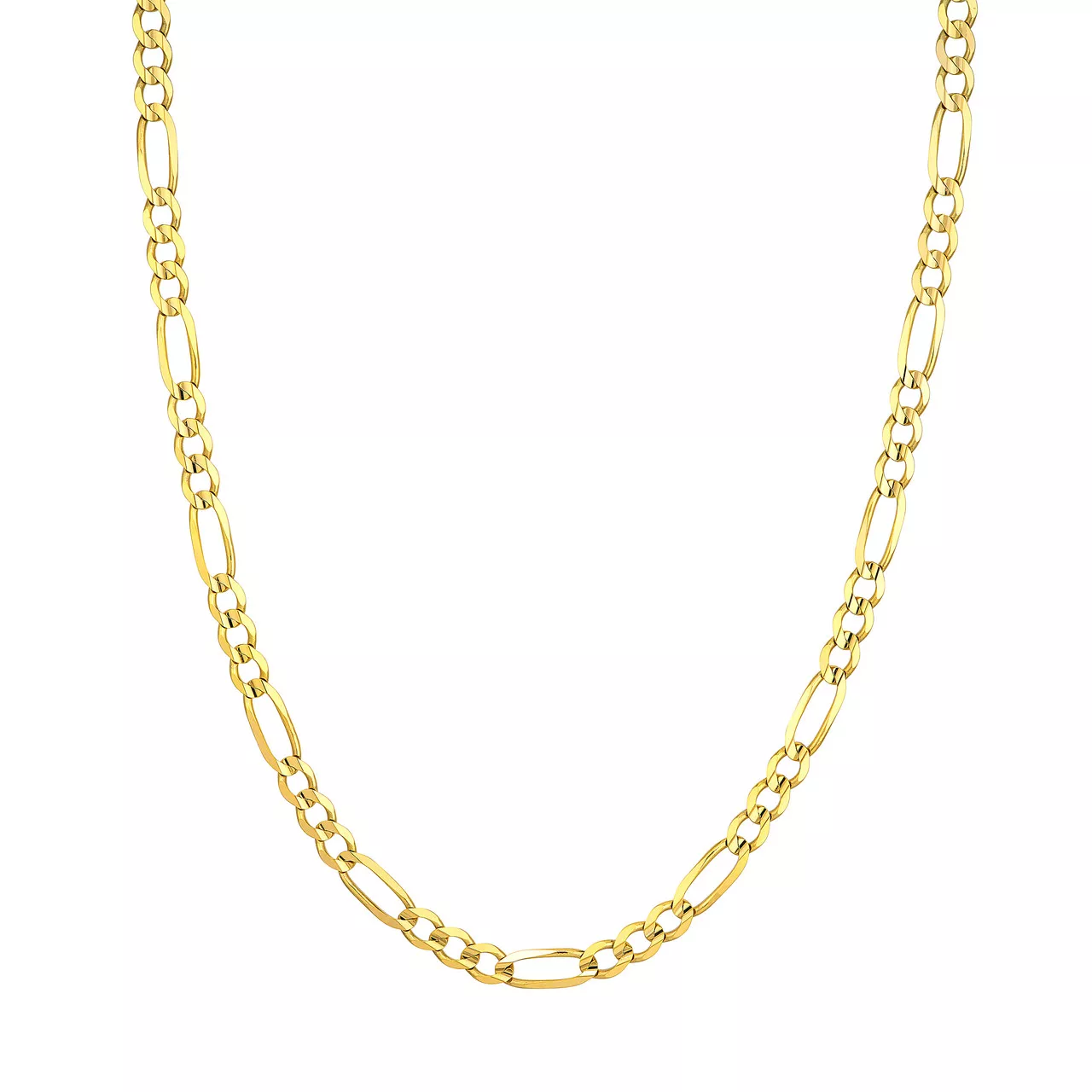 20-Inch 5.8mm Light Concave Figaro Chain