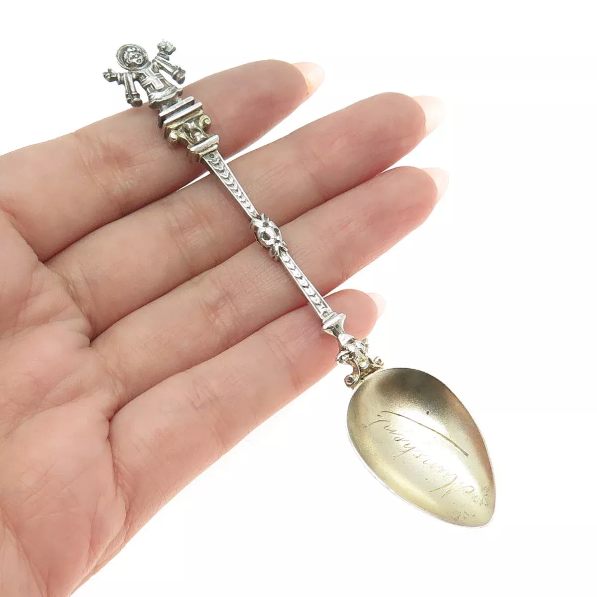 800 Silver 2-Tone Antique Germany