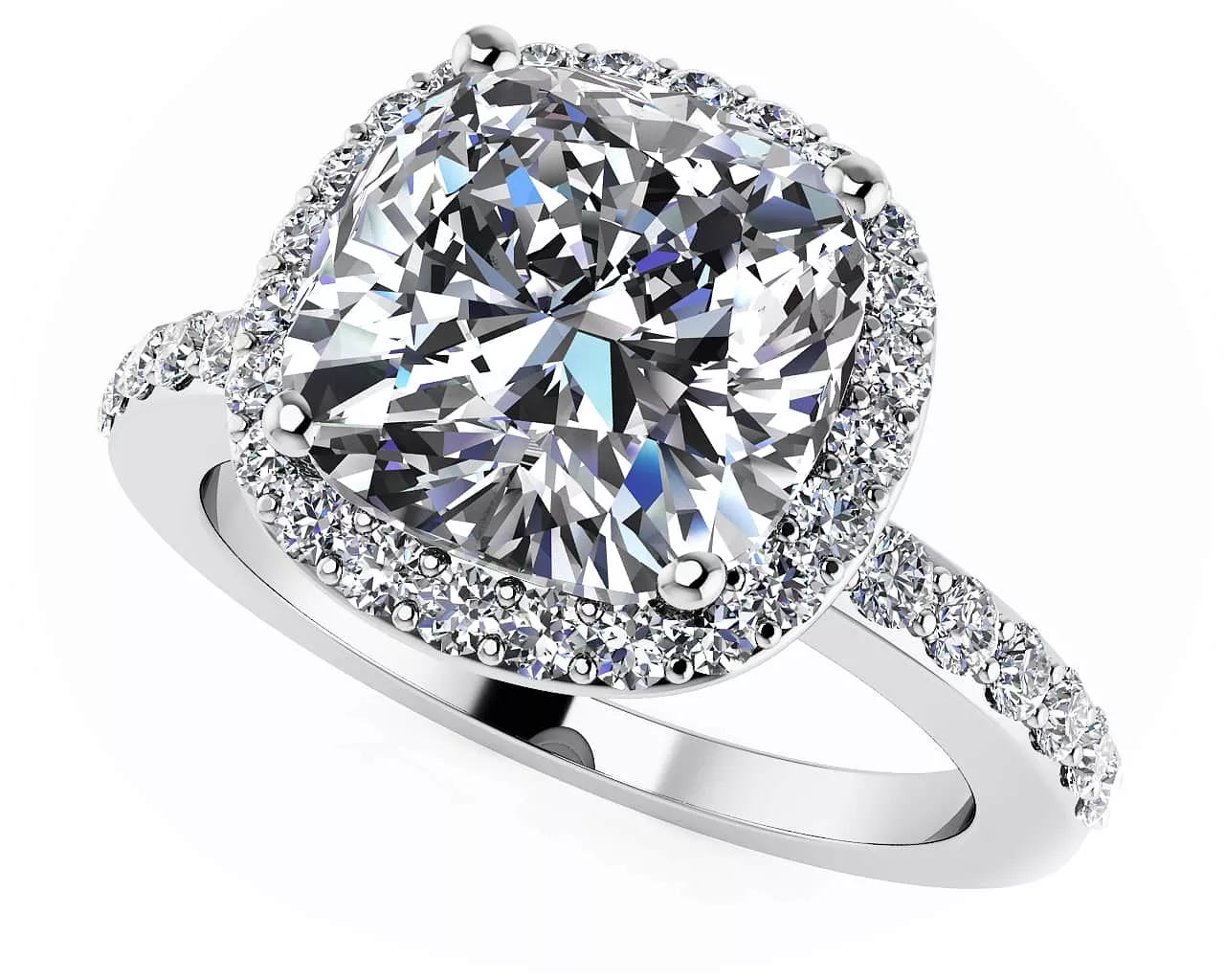 Always Yours Engagement Ring 0.82 Carat Total Weight