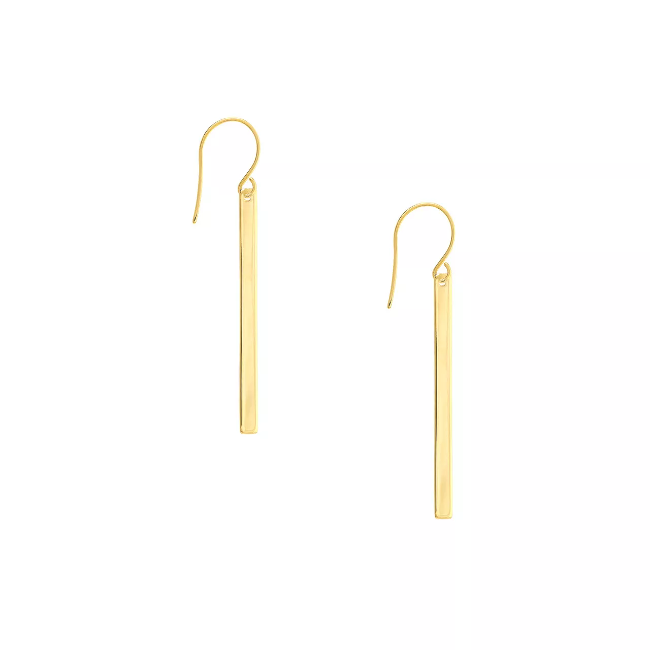 Bar Dangle Earrings on Fish Hook