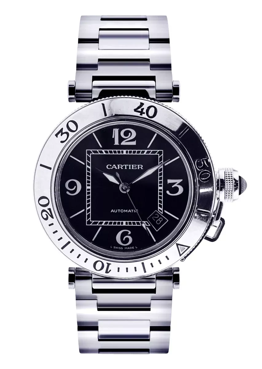 Cartier Pasha Seatimer | Stainless Steel | 40.5 Mm