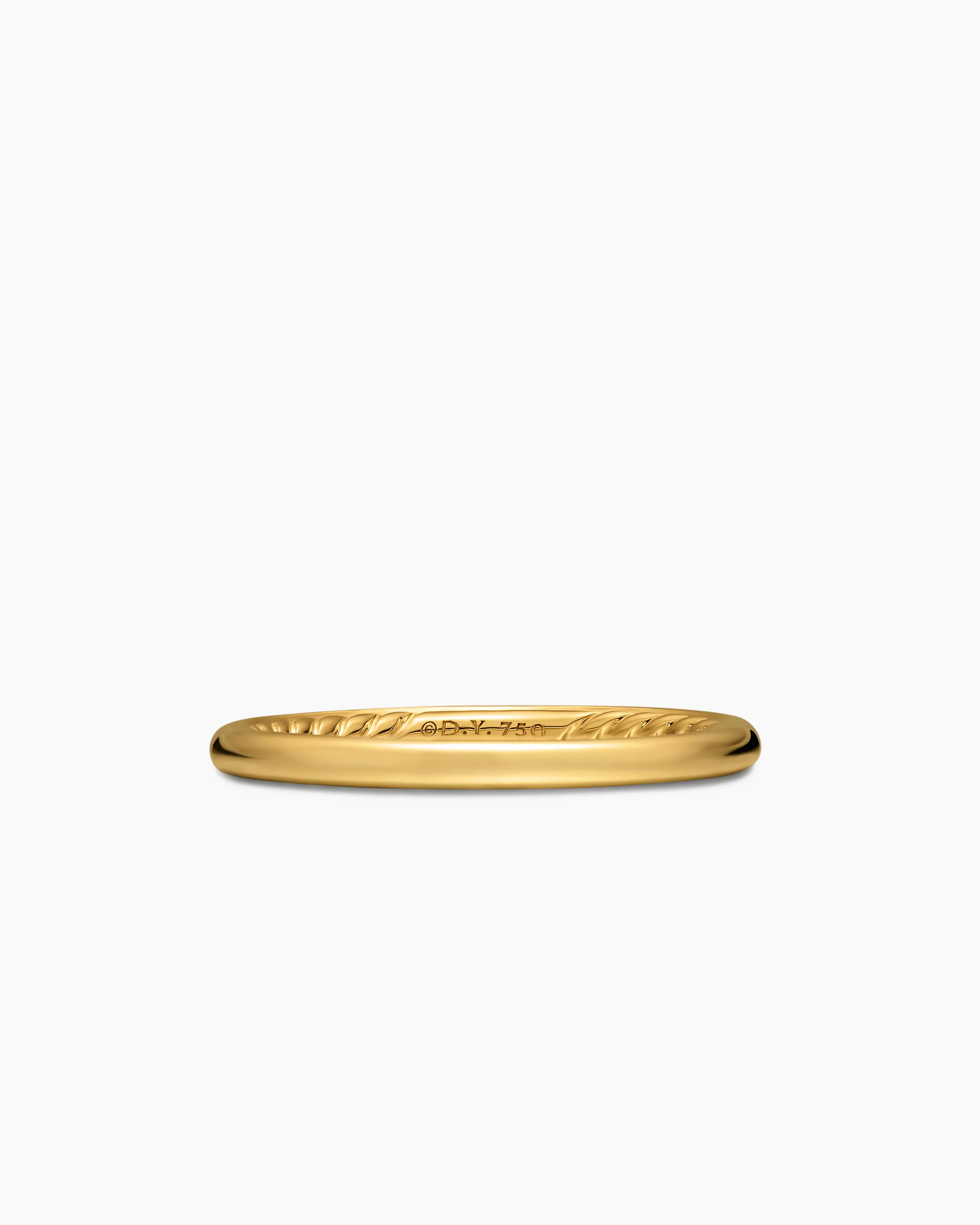 DY Eden Band Ring 18K Yellow Gold, 2mm
