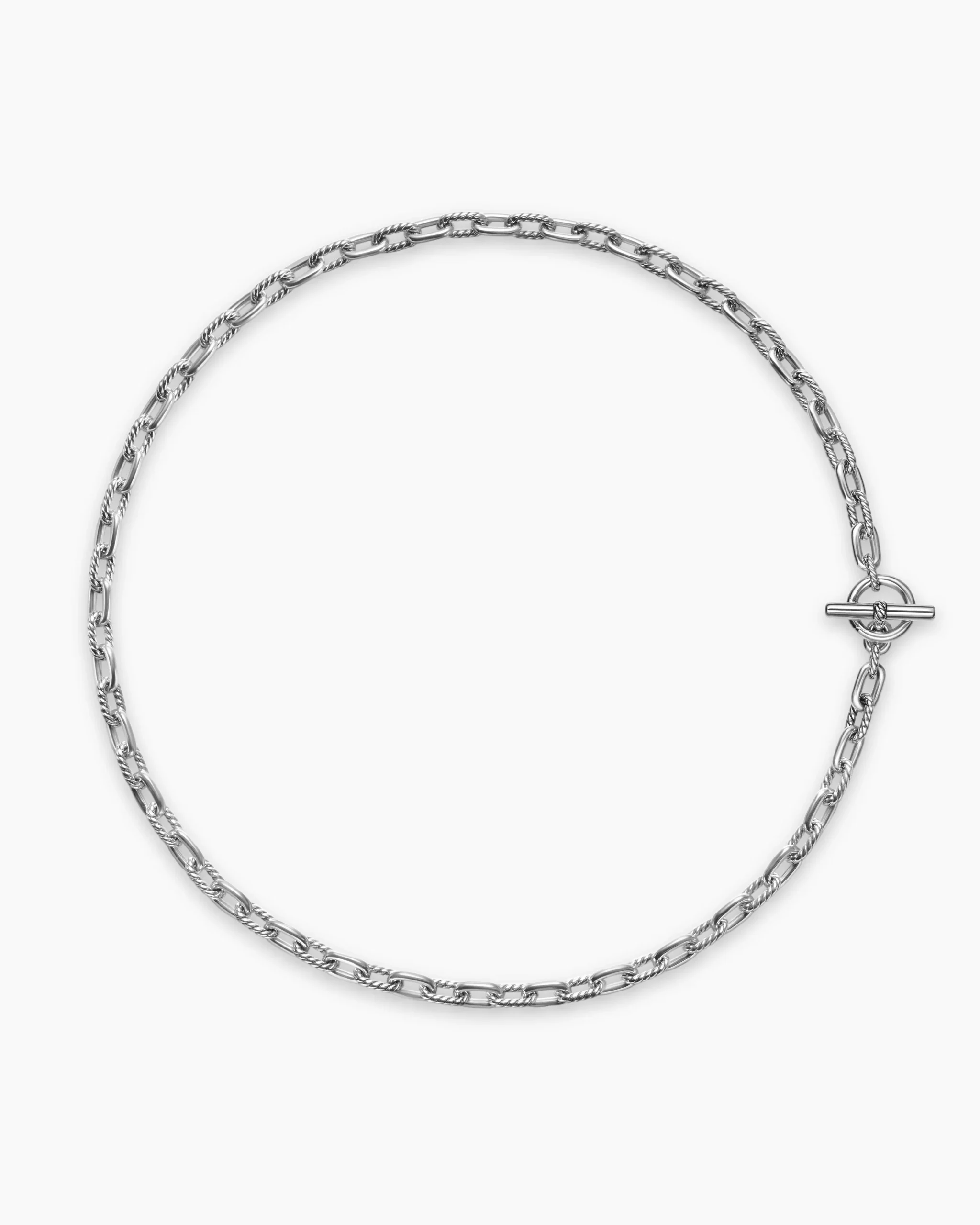DY Madison Toggle Chain Necklace Sterling Silver, 5.5mm