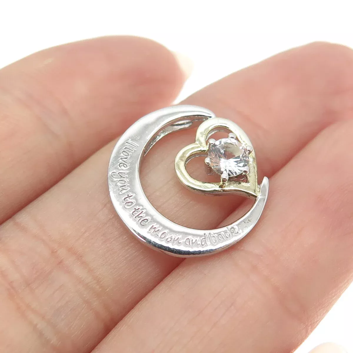 HAN Sterling 2-Tone White Topaz