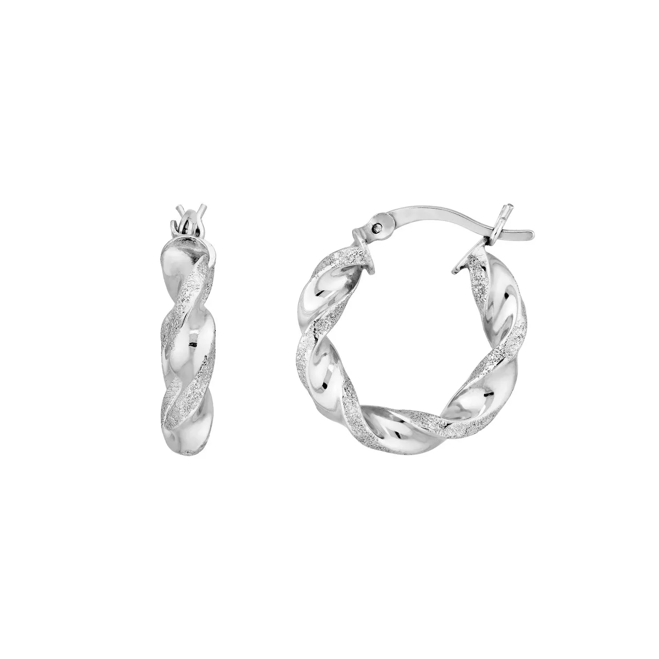 HP /Texture Twist Hoop Earring