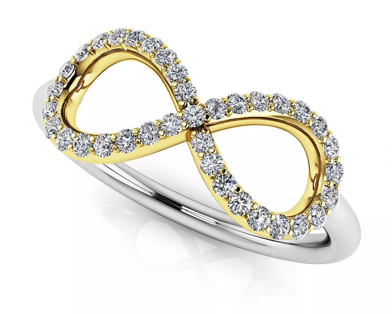Infinite Expression Ring 1 /4 Carat Total Weight