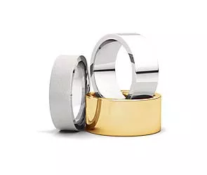 Ladies 10.0 mm Flat Comfort Fit Wedding Bands