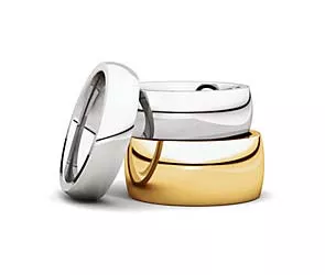 Ladies 2.0 mm Comfort Fit Wedding Bands