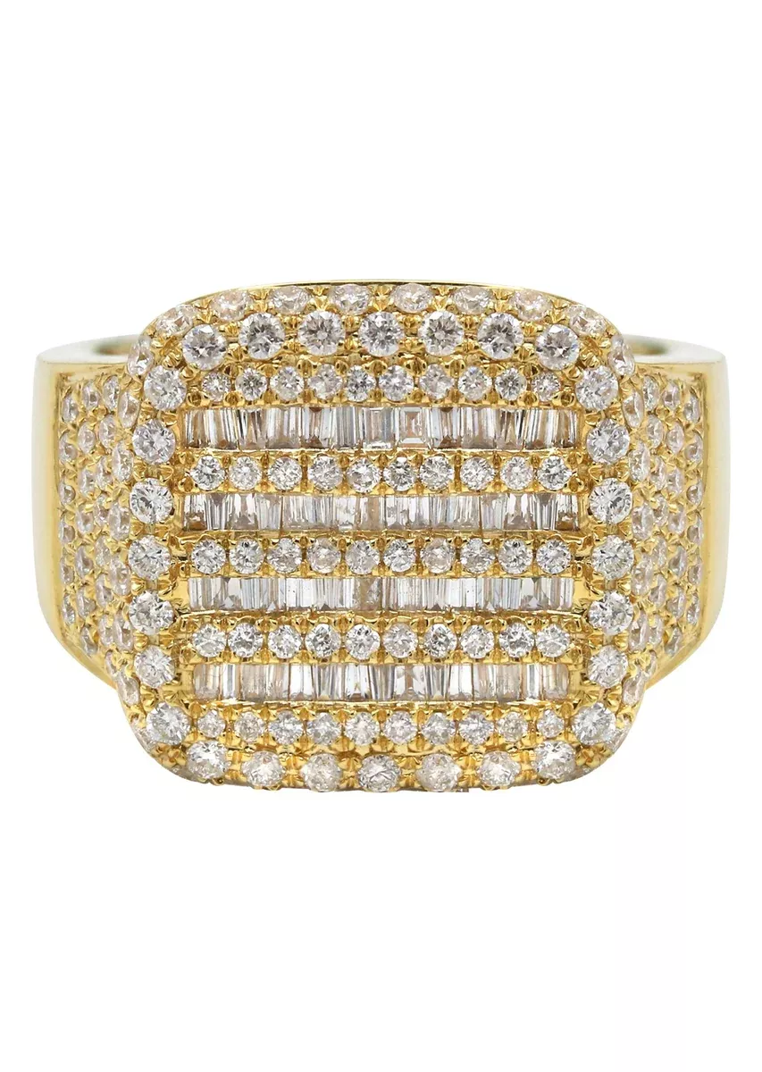 Mens Diamond Ring | 1.88 Carats | 11.07 Grams