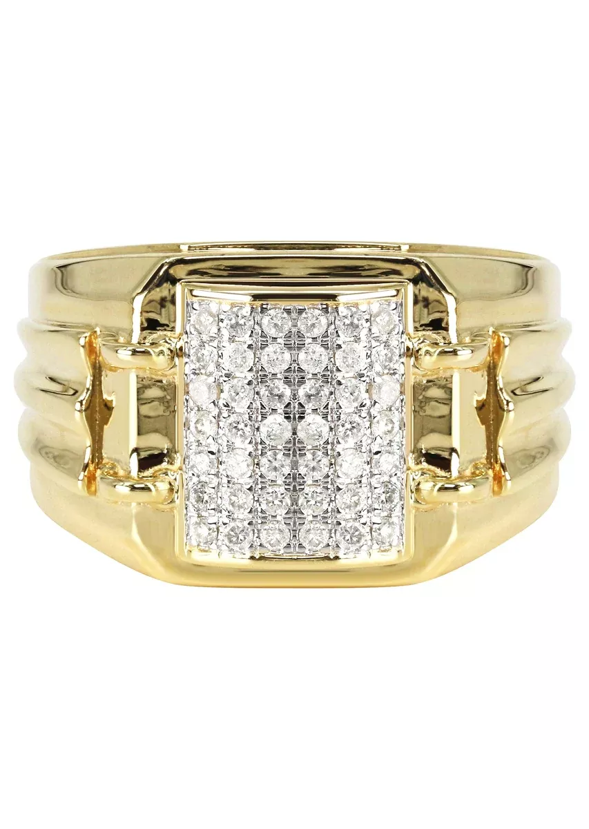Mens DiamondRing | 0.47 Carats | 9.1 Grams