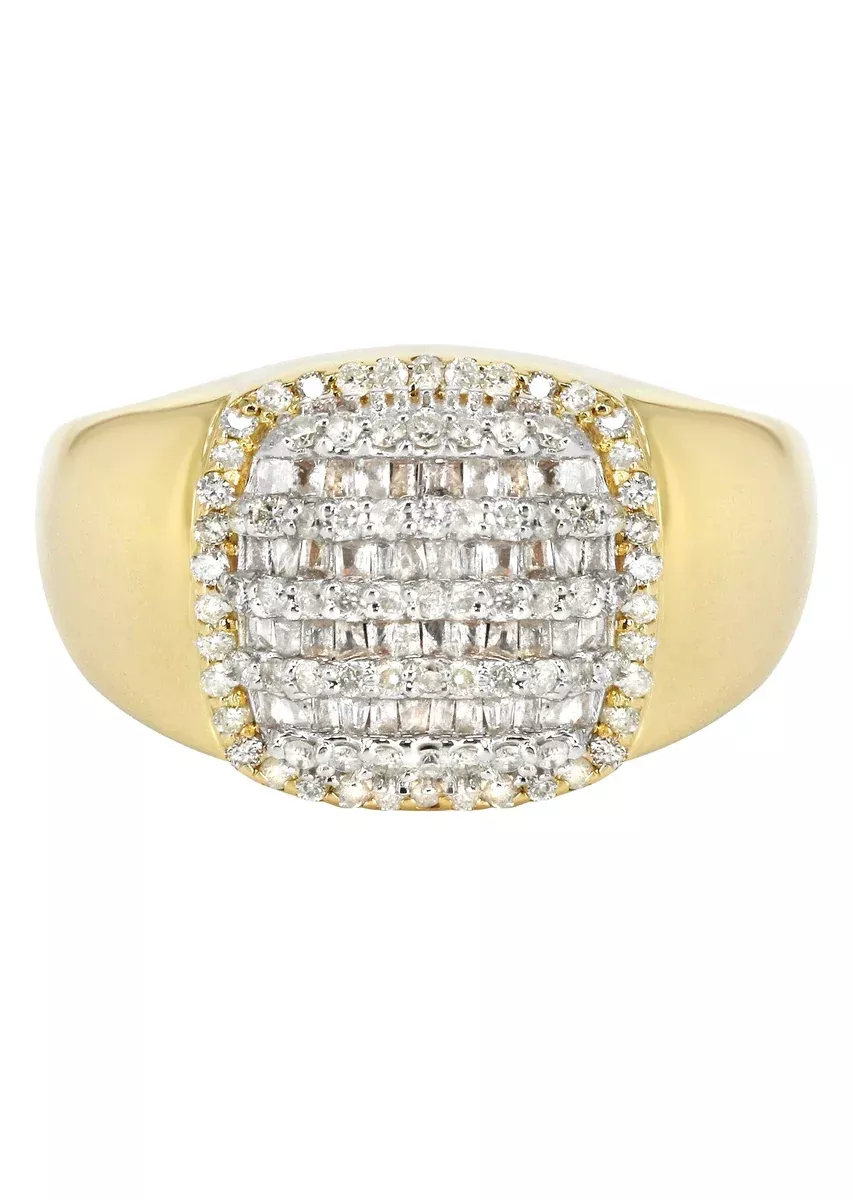 Mens DiamondRing | 0.78 Carats | 9.5 Grams