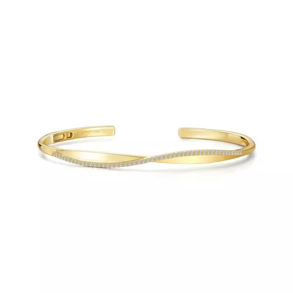 Open Hinged Bangle Bracelet