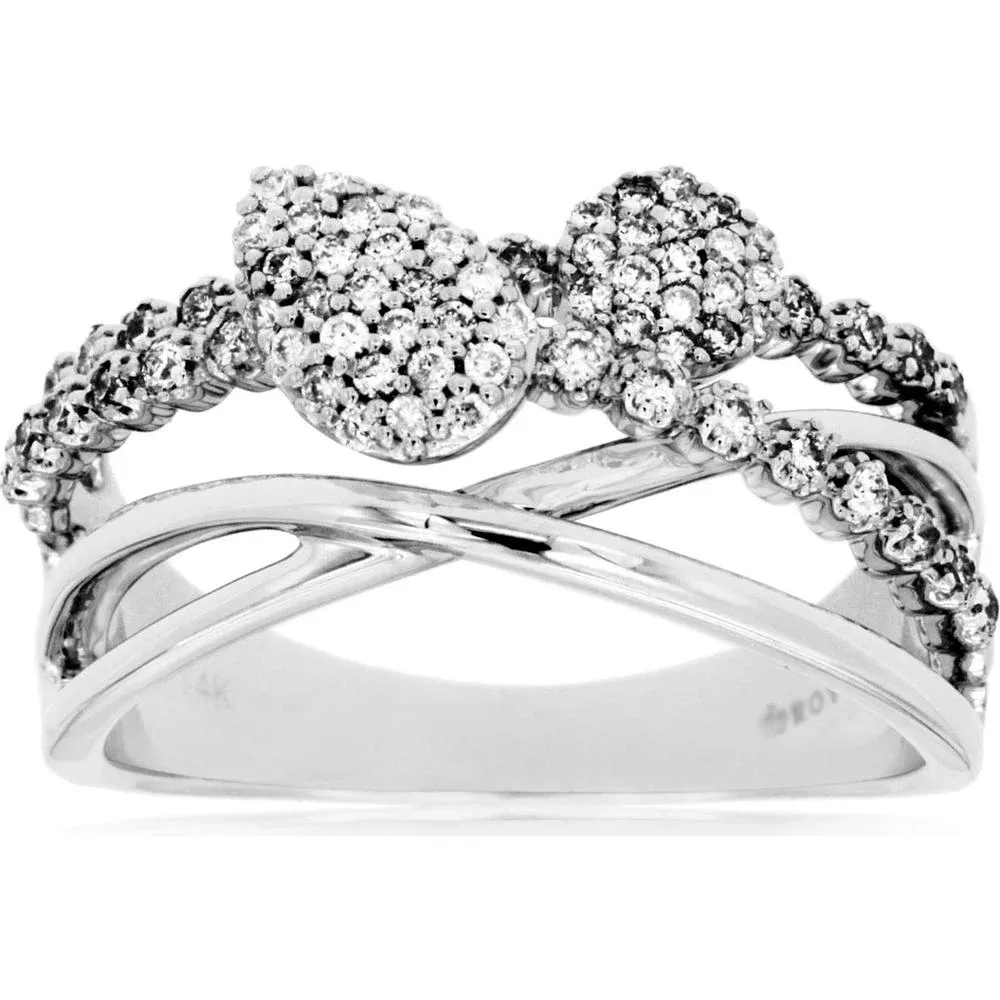 Royal 14K White Gold 0.45 Carat Diamond Ring