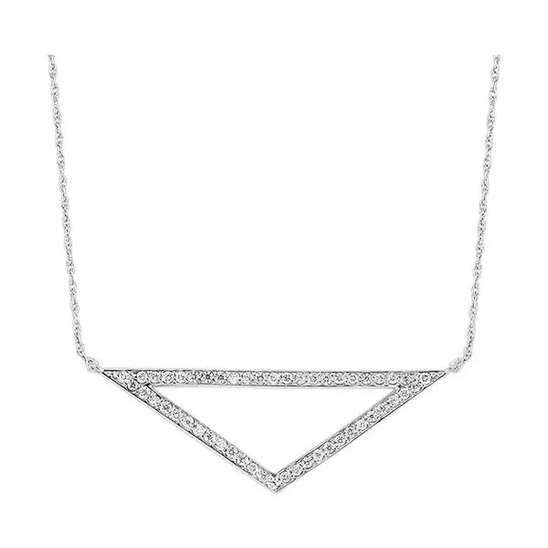 Silver Diamond 1/2Ctw Pendant