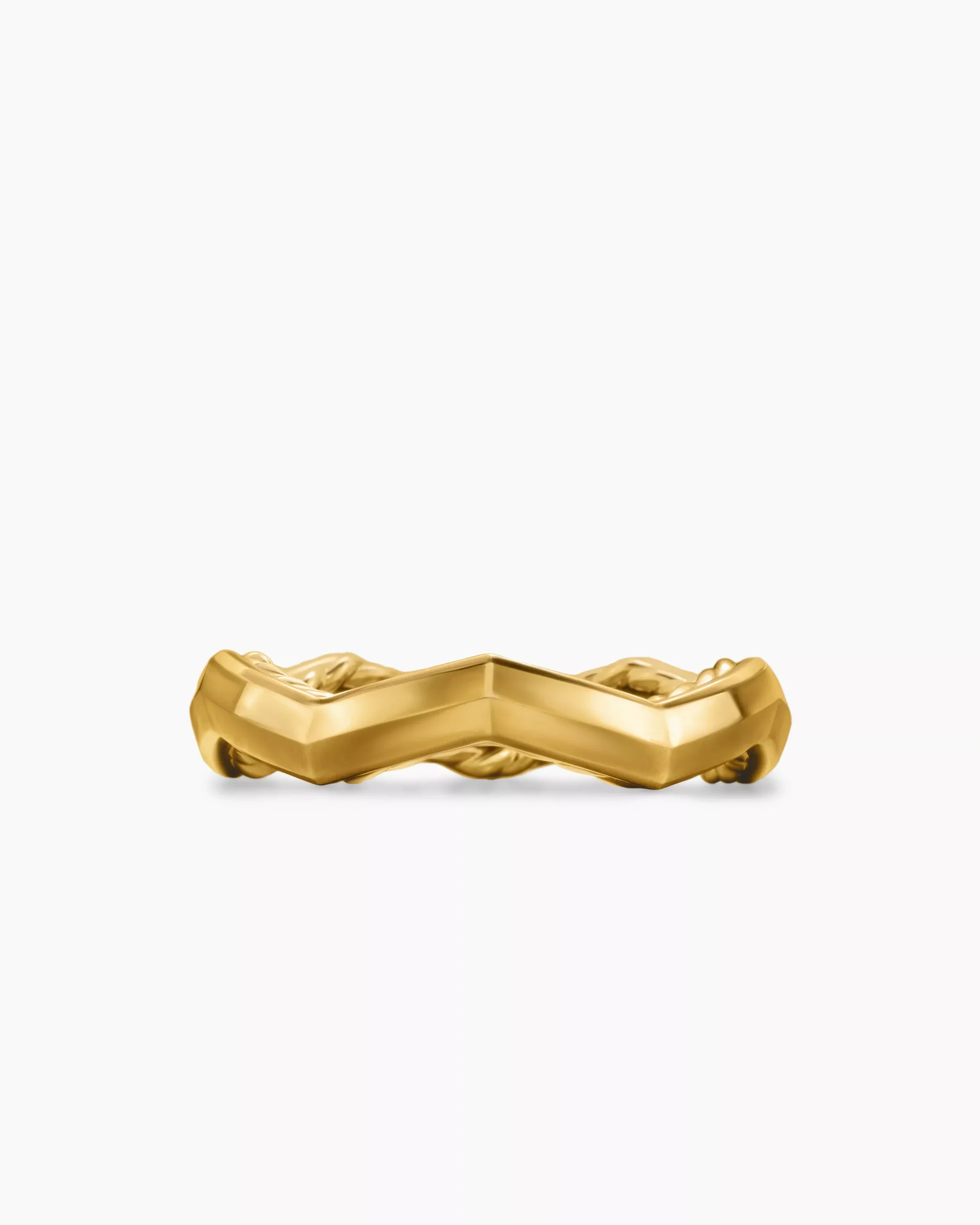 Zig Zag Stax™ Ring 18K Yellow Gold, 3mm